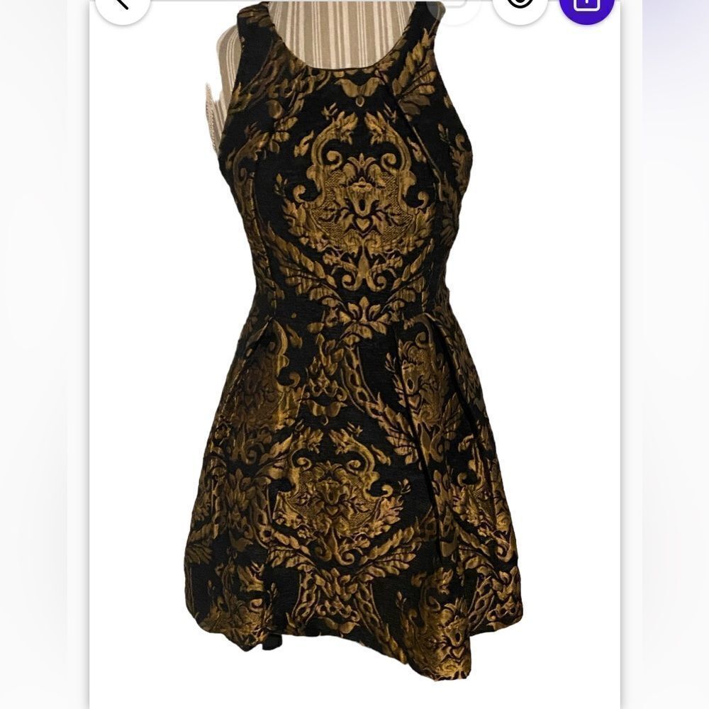 Gianni Nono brocade size medium dress excellent condition  see pics